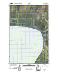 Waskish Minnesota Historical topographic map, 1:24000 scale, 7.5 X 7.5 Minute, Year 2010