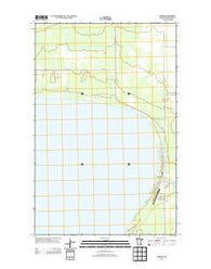 Waskish Minnesota Historical topographic map, 1:24000 scale, 7.5 X 7.5 Minute, Year 2013