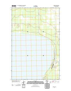 Waskish Minnesota Historical topographic map, 1:24000 scale, 7.5 X 7.5 Minute, Year 2013