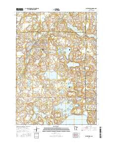 Watertown Minnesota Current topographic map, 1:24000 scale, 7.5 X 7.5 Minute, Year 2016