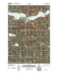Waterville Minnesota Historical topographic map, 1:24000 scale, 7.5 X 7.5 Minute, Year 2010