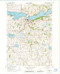 Waterville Minnesota Historical topographic map, 1:24000 scale, 7.5 X 7.5 Minute, Year 1966