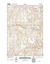Watkins Minnesota Historical topographic map, 1:24000 scale, 7.5 X 7.5 Minute, Year 2013