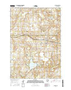 Watkins Minnesota Current topographic map, 1:24000 scale, 7.5 X 7.5 Minute, Year 2016