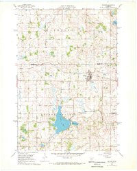 Watkins Minnesota Historical topographic map, 1:24000 scale, 7.5 X 7.5 Minute, Year 1967