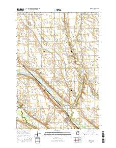 Watson Minnesota Current topographic map, 1:24000 scale, 7.5 X 7.5 Minute, Year 2016