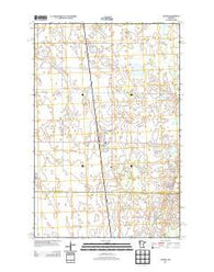 Waubun Minnesota Historical topographic map, 1:24000 scale, 7.5 X 7.5 Minute, Year 2013