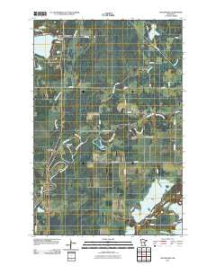 Waukenabo Minnesota Historical topographic map, 1:24000 scale, 7.5 X 7.5 Minute, Year 2010