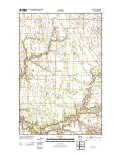 Waukon Minnesota Historical topographic map, 1:24000 scale, 7.5 X 7.5 Minute, Year 2013