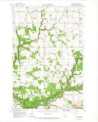 Waukon Minnesota Historical topographic map, 1:24000 scale, 7.5 X 7.5 Minute, Year 1965