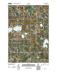 Waverly Minnesota Historical topographic map, 1:24000 scale, 7.5 X 7.5 Minute, Year 2010