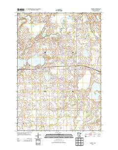 Waverly Minnesota Historical topographic map, 1:24000 scale, 7.5 X 7.5 Minute, Year 2013