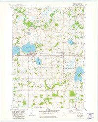 Waverly Minnesota Historical topographic map, 1:24000 scale, 7.5 X 7.5 Minute, Year 1981