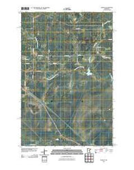 Wawina Minnesota Historical topographic map, 1:24000 scale, 7.5 X 7.5 Minute, Year 2010