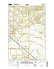 Wawina Minnesota Current topographic map, 1:24000 scale, 7.5 X 7.5 Minute, Year 2016