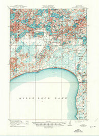 Wealthwood Minnesota Historical topographic map, 1:62500 scale, 15 X 15 Minute, Year 1916