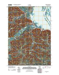 Weaver Minnesota Historical topographic map, 1:24000 scale, 7.5 X 7.5 Minute, Year 2011
