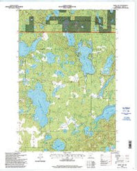 Webb Lake Minnesota Historical topographic map, 1:24000 scale, 7.5 X 7.5 Minute, Year 1996