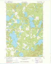 Webb Lake Minnesota Historical topographic map, 1:24000 scale, 7.5 X 7.5 Minute, Year 1970