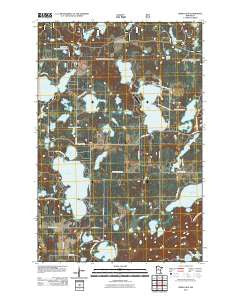 Webb Lake Minnesota Historical topographic map, 1:24000 scale, 7.5 X 7.5 Minute, Year 2011