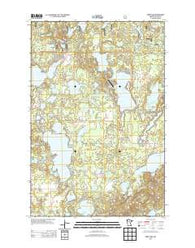 Webb Lake Minnesota Historical topographic map, 1:24000 scale, 7.5 X 7.5 Minute, Year 2013