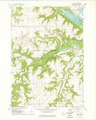 Welch Minnesota Historical topographic map, 1:24000 scale, 7.5 X 7.5 Minute, Year 1974
