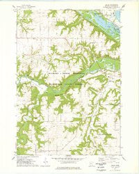 Welch Minnesota Historical topographic map, 1:24000 scale, 7.5 X 7.5 Minute, Year 1974