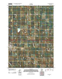 Welcome Minnesota Historical topographic map, 1:24000 scale, 7.5 X 7.5 Minute, Year 2010