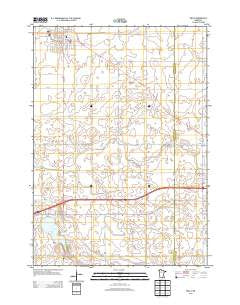 Wells Minnesota Historical topographic map, 1:24000 scale, 7.5 X 7.5 Minute, Year 2013