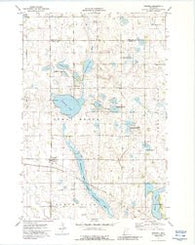 Wendell Minnesota Historical topographic map, 1:24000 scale, 7.5 X 7.5 Minute, Year 1973