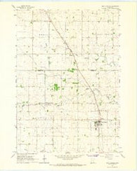 West Concord Minnesota Historical topographic map, 1:24000 scale, 7.5 X 7.5 Minute, Year 1965