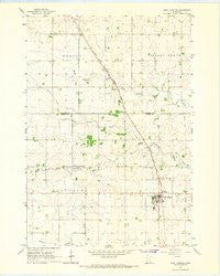 West Concord Minnesota Historical topographic map, 1:24000 scale, 7.5 X 7.5 Minute, Year 1965