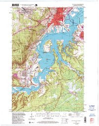 West Duluth Minnesota Historical topographic map, 1:24000 scale, 7.5 X 7.5 Minute, Year 1997