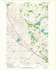 West Union Minnesota Historical topographic map, 1:24000 scale, 7.5 X 7.5 Minute, Year 1966