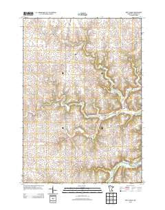 West Albany Minnesota Historical topographic map, 1:24000 scale, 7.5 X 7.5 Minute, Year 2013
