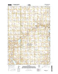 Westbrook Minnesota Current topographic map, 1:24000 scale, 7.5 X 7.5 Minute, Year 2016