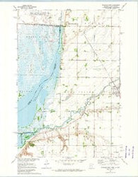 Wheaton West Minnesota Historical topographic map, 1:24000 scale, 7.5 X 7.5 Minute, Year 1972