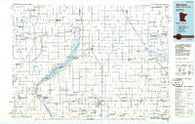 Wheaton Minnesota Historical topographic map, 1:100000 scale, 30 X 60 Minute, Year 1985