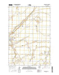 Wheaton East Minnesota Current topographic map, 1:24000 scale, 7.5 X 7.5 Minute, Year 2016