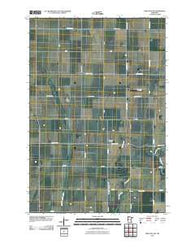Wheaton NW Minnesota Historical topographic map, 1:24000 scale, 7.5 X 7.5 Minute, Year 2010