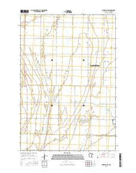 Wheaton NW Minnesota Current topographic map, 1:24000 scale, 7.5 X 7.5 Minute, Year 2016