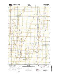 Wheaton NW Minnesota Current topographic map, 1:24000 scale, 7.5 X 7.5 Minute, Year 2016