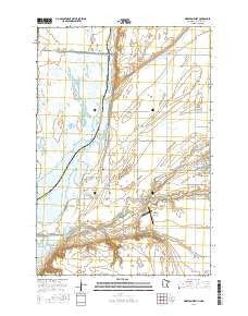 Wheaton West Minnesota Current topographic map, 1:24000 scale, 7.5 X 7.5 Minute, Year 2016