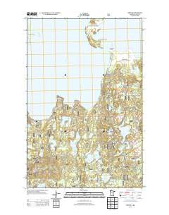 Whipholt Minnesota Historical topographic map, 1:24000 scale, 7.5 X 7.5 Minute, Year 2013