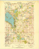 White Bear Lake East Minnesota Historical topographic map, 1:24000 scale, 7.5 X 7.5 Minute, Year 1951