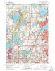 White Bear Lake West Minnesota Historical topographic map, 1:24000 scale, 7.5 X 7.5 Minute, Year 1967