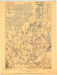 White Bear Minnesota Historical topographic map, 1:62500 scale, 15 X 15 Minute, Year 1902