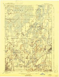 White Bear Minnesota Historical topographic map, 1:62500 scale, 15 X 15 Minute, Year 1902