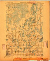 White Bear Minnesota Historical topographic map, 1:62500 scale, 15 X 15 Minute, Year 1902