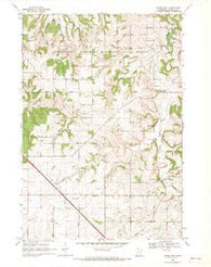 White Rock Minnesota Historical topographic map, 1:24000 scale, 7.5 X 7.5 Minute, Year 1968